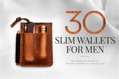 best minimalist wallet for men.